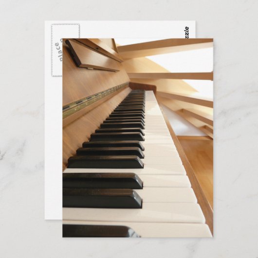 Carte Postale Points de vue clavier (Devant / Derrière)