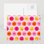 Carte Postale Points Dino (Devant / Derrière)