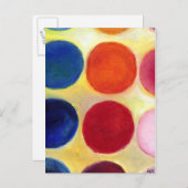 Carte Postale Points heureux 5 2014 (Devant / Derrière)