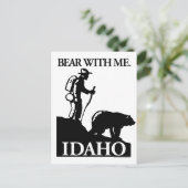 Carte Postale Points North Studio 'Ours With Me' Idaho (Debout devant)