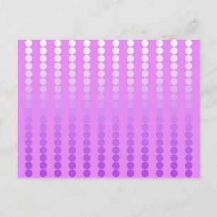 Carte Postale Points satinés - teintes d'orchidée