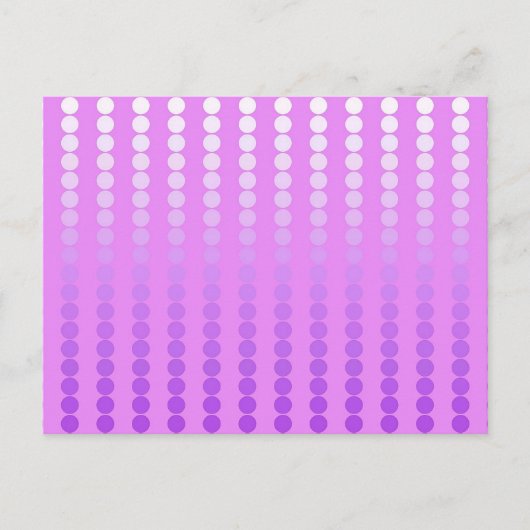 Carte Postale Points satinés - teintes d'orchidée (Devant)