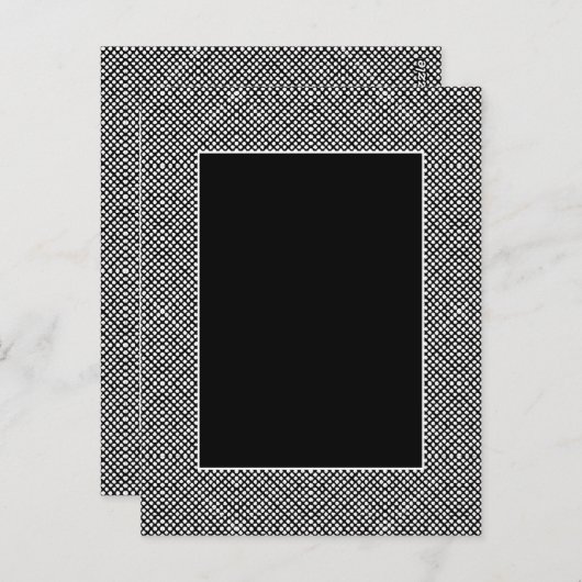 Carte Postale Points tribaux imparfaits (Devant / Derrière)