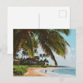Carte Postale Poipu Beach - Île de Kauai - Hawaii (Devant / Derrière)