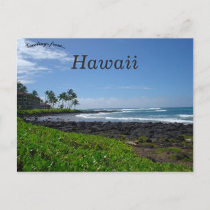 Carte Postale Poipu Beach Kauai Hawaii