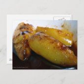 Carte Postale Poires cuites (Devant / Derrière)