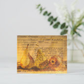Carte Postale Poires Mixtes Collage (Debout devant)