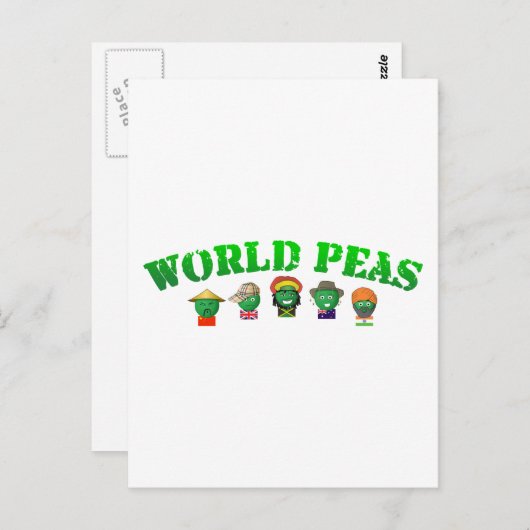 Carte Postale Pois (Devant / Derrière)