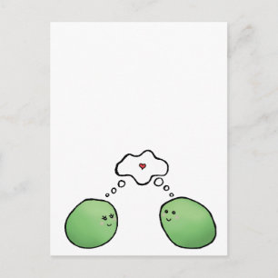 Carte Postale Pois dans un pois