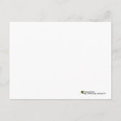 Carte Postale Pois vert séché déversé photo personnalisée (Dos)