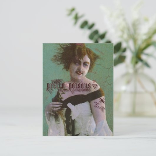 Carte postale Poison (Debout devant)