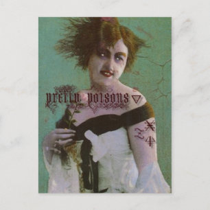 Carte postale Poison
