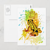 Carte Postale Poison_dart_frog (Devant / Derrière)