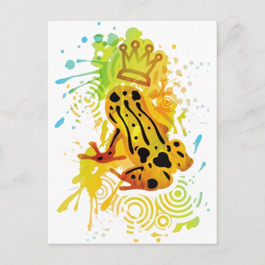 Carte Postale Poison_dart_frog (Devant)