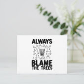 Carte Postale Poison de Disc Golf Disc Basket (Debout devant)