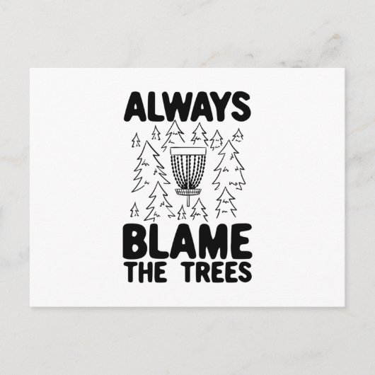 Carte Postale Poison de Disc Golf Disc Basket (Devant)