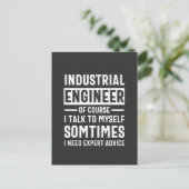 Carte Postale Poison de Funny Industrial Engineer (Debout devant)