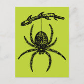 Carte postale Poison Green Spider (Devant)