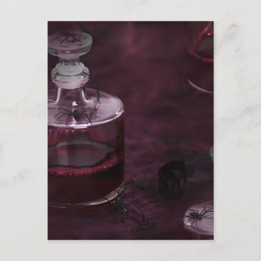 Carte Postale poison halloween (Devant)
