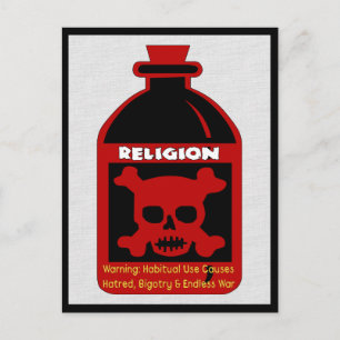 Carte Postale Poison religieux