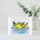 Carte Postale Poisson (Debout devant)