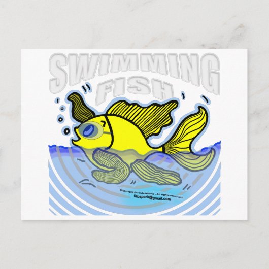 Carte Postale Poisson (Devant)