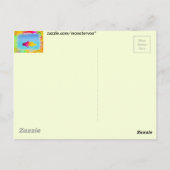 Carte Postale Poisson (Dos)