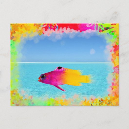 Carte Postale Poisson (Devant)