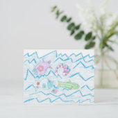 Carte Postale Poisson (Debout devant)