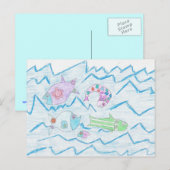 Carte Postale Poisson (Devant / Derrière)