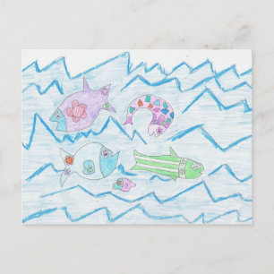 Carte Postale Poisson