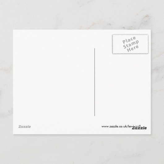 CARTE POSTALE POISSON (Dos)