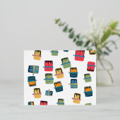 Carte postale Poisson (Debout devant)