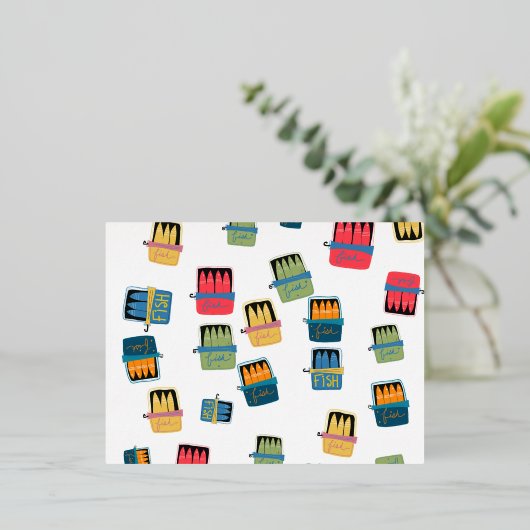 Carte postale Poisson (Debout devant)