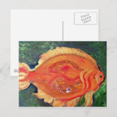 Carte Postale Poisson (Devant / Derrière)