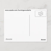 Carte Postale Poisson Angel (Dos)