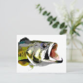 Carte Postale Poisson basse (Debout devant)