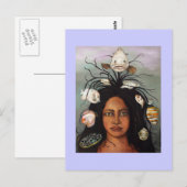 Carte Postale Poisson blanc (Devant / Derrière)