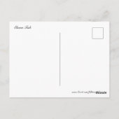 Carte Postale Poisson clown (Dos)