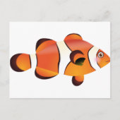 Carte Postale Poisson clown (Devant)