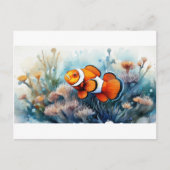 Carte Postale Poisson clown (Devant)