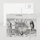 Carte Postale Poisson cuisine (Devant / Derrière)