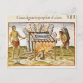 Carte Postale Poisson cuisine (Devant)