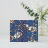 Carte Postale Poisson de chaussures (Debout devant)