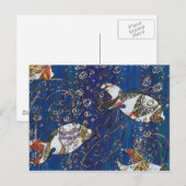 Carte Postale Poisson de chaussures (Devant / Derrière)