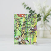 Carte Postale Poisson de chaussures 2 (Debout devant)