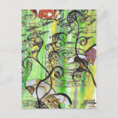 Carte Postale Poisson de chaussures 2 (Devant)