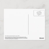 Carte Postale Poisson de goby de Watchman jaune (Dos)