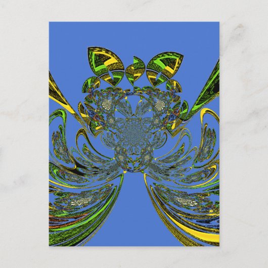 Carte Postale Poisson de plumes (Devant)