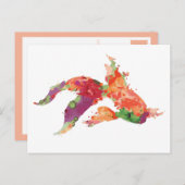 Carte Postale poisson d'eau (Devant / Derrière)